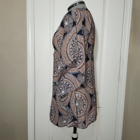 Banana Republic tunic top with flared sleeves and tie waist size small - Picture 8 of 9